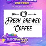 Free coffee mug Free quote Coffee Quotes Silhouette Free SVG - Instant Download