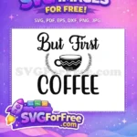 Free Coffee Free Zigzag Coffee Quotes Silhouette Free SVG - Instant Download