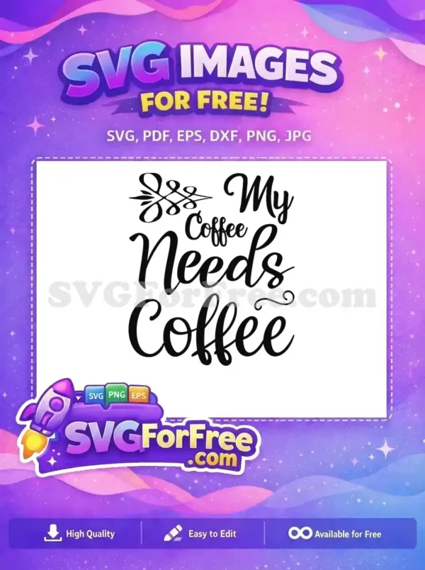 Free Funny Coffee Free Script Flourish Coffee Quotes Free SVG Free Funny Coffee Free Script Flourish Coffee Quotes Free SVG