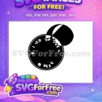 Free Black White Heart Free Coffee Queen Coffee Free SVG - Instant Download