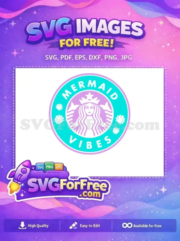 Free Purple Turquoise Mermaid Free Seashells Crown Coffee Starbucks Vibes Free SVG Free Purple Turquoise Mermaid Free Seashells Crown Coffee Starbucks Vibes Free SVG