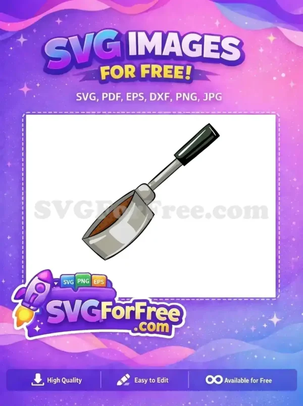 Free Green Handle Free Coffee Tamper Coffee Shop Free SVG