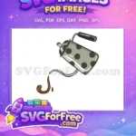 Free Gray Polka Dot Free Pouring Coffee Coffee Shop Decoration Free SVG - Instant Download
