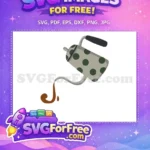 Free Polka Dot Kettle Free Pouring Coffee Coffee Shop Decoration Free SVG - Instant Download