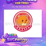 Free Cute Free Hamster Colorful Animal Icons Free SVG - Instant Download