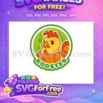 Free Yellow Happy Free Comb Colorful Animal Icons Free SVG - Instant Download
