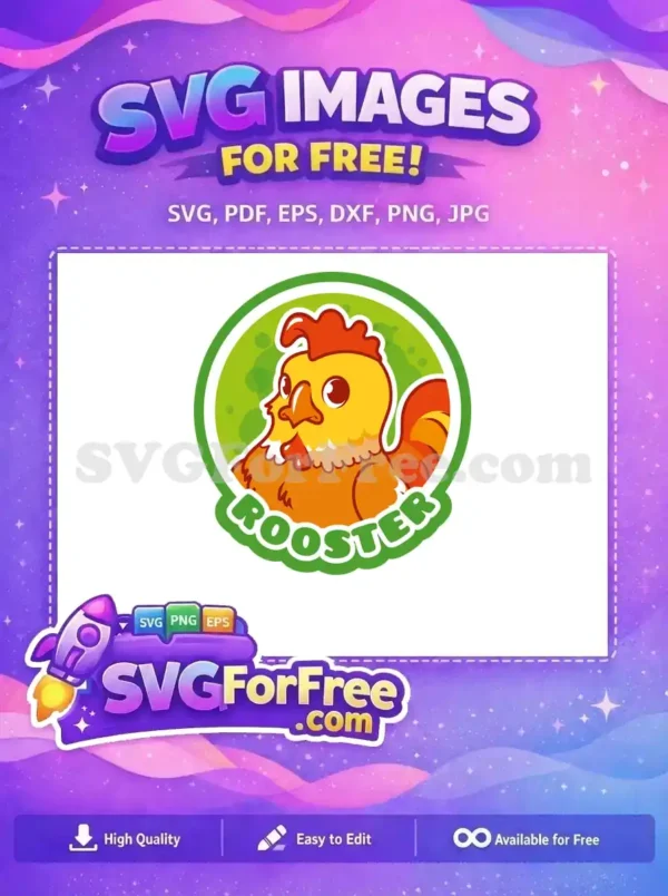 Free Yellow Happy Free Comb Colorful Animal Icons Free SVG