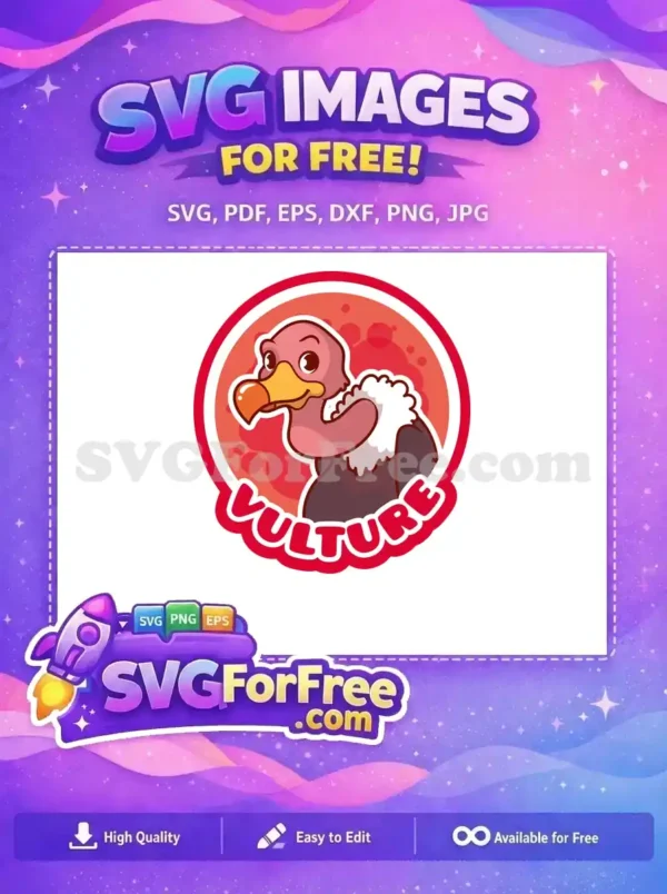 Free Happy Vulture Free Fluffy Neck Colorful Icon Free SVG Free Happy Vulture Free Fluffy Neck Colorful Icon Free SVG
