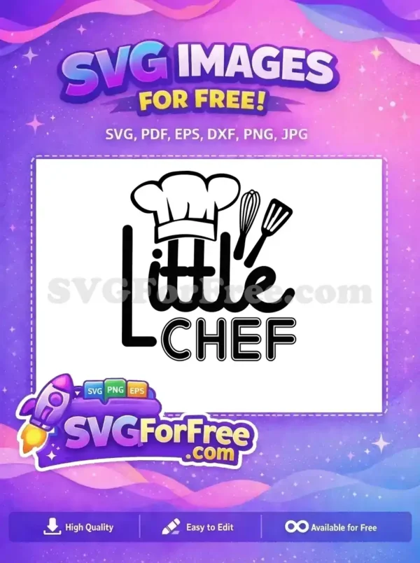 Free Chef Hat Free Kitchen Tools Little Chef Free SVG