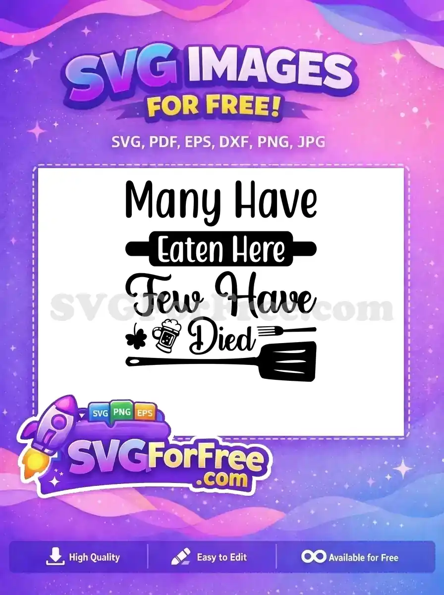 Free Funny Quote Free Kitchen Utensils Irish Free SVG
