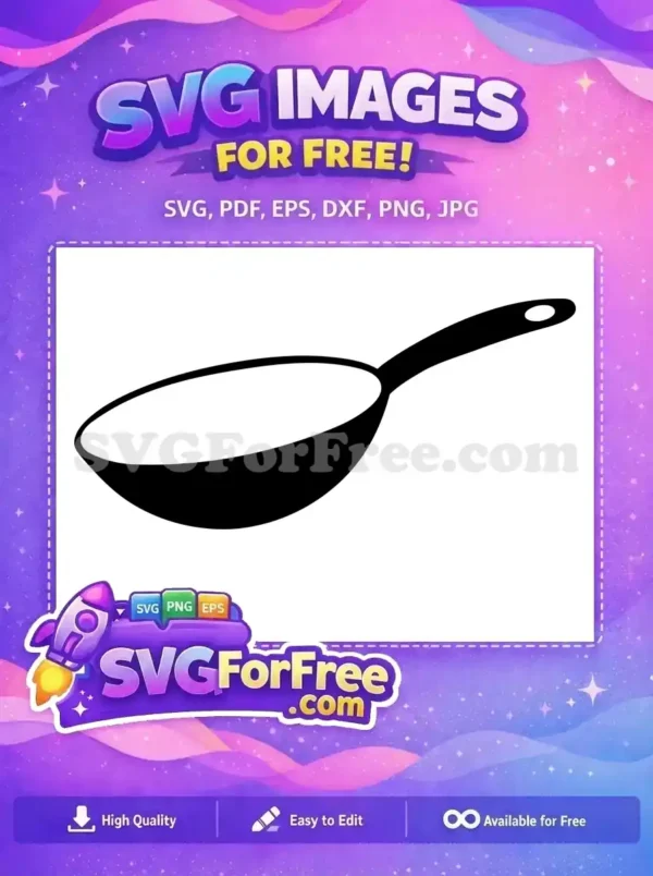 Free Black Scoop Free Kitchen Outline Cooking Quotes Free SVG