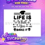 Free Chef Hat Spatula Free Cupcake Baking Cooking Quote Free SVG - Instant Download