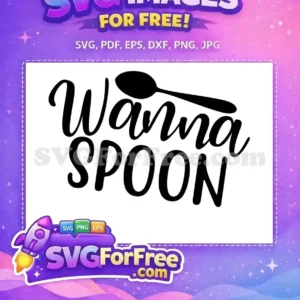 Free Black Spoon Graphic Free Kitchen Quote Cooking Quotes Free SVG