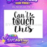 Free Black Lettering Design Free No Touch Symbol Cooking Quotes Free SVG - Instant Download