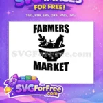 Free Healthy Produce Free Milk Apple Farmers Market Free SVG - Instant Download