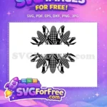 Free Black Cobs Free Farm Border Corn Silhouette Free SVG - Instant Download