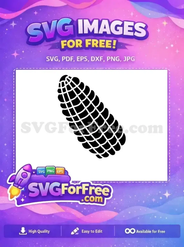 Free Rustic Corn Cob Free Autumn Harvest Produce Free SVG Free Rustic Corn Cob Free Autumn Harvest Produce Free SVG