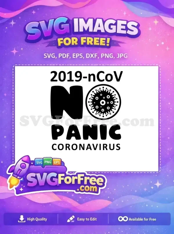 Free Black Coronavirus Icon Free No Panic Quote Coronavirus Quotes Free SVG Free Black Coronavirus Icon Free No Panic Quote Coronavirus Quotes Free SVG