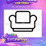 Free Friends on Couch Silhouette Free The One Where They Were Friends Free SVG - Instant Download