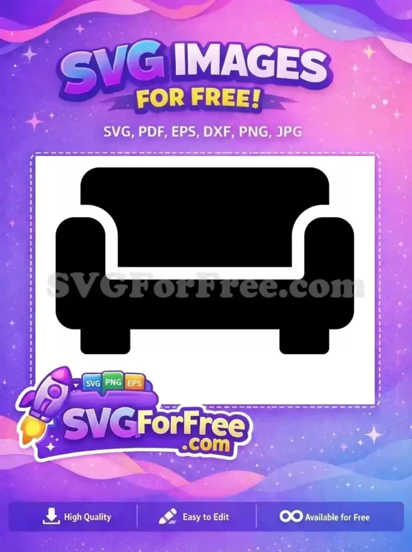Free Friends Couch Silhouette Free Central Perk Scene Friends Free SVG