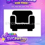 Free iconic purple couch Free group silhouette Friends TV Show Free SVG - Instant Download