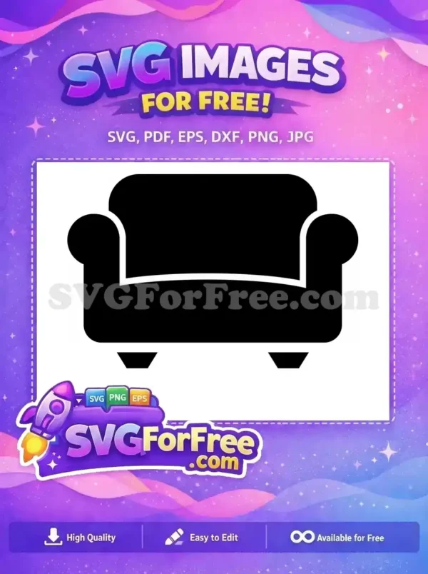 Free Iconic Couch Scene Free Black Silhouette Friends TV Show Free SVG