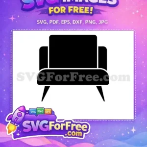 Free Armchair Black Silhouette Free Comfy Seat Design Living Room Furniture Free SVG Free Armchair Black Silhouette Free Comfy Seat Design Living Room Furniture Free SVG