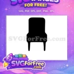 Free Iconic Group Free Orange Couch Silhouette Friends TV Show Free SVG - Instant Download