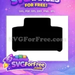 Free Detailed Couch Silhouette Free Modern Living Room Furniture Design Free SVG - Instant Download