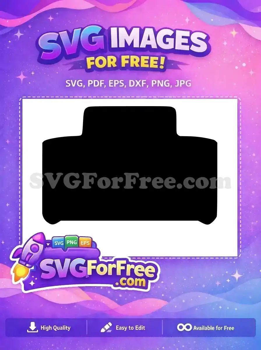 Free Detailed Couch Silhouette Free Modern Living Room Furniture Design Free SVG