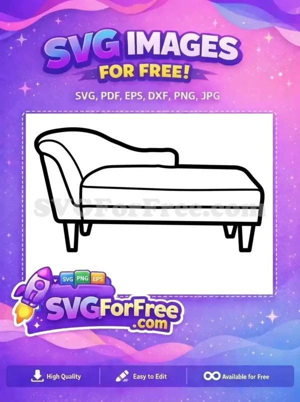 Free Elegant Lounge Design Free Minimalist Furniture Decor Free SVG