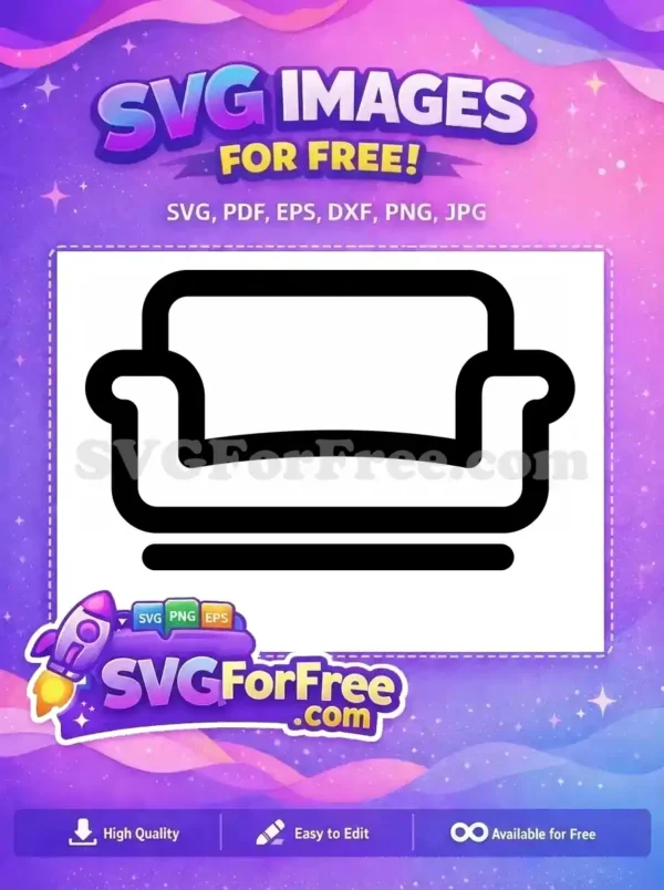 Free Ross Geller Couch Free Silhouette PIVOT Friends Free SVG