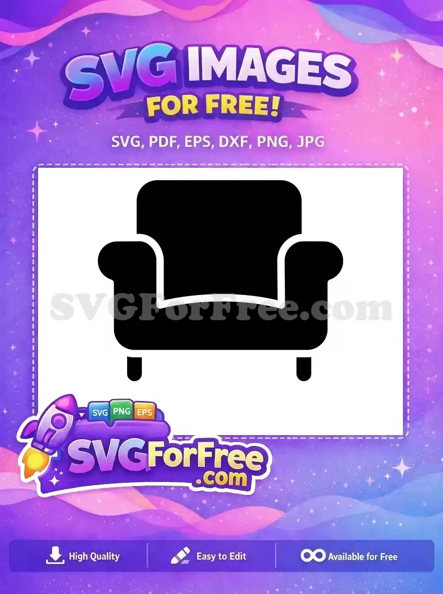 Free Orange Couch Free Central Perk Friends Free SVG