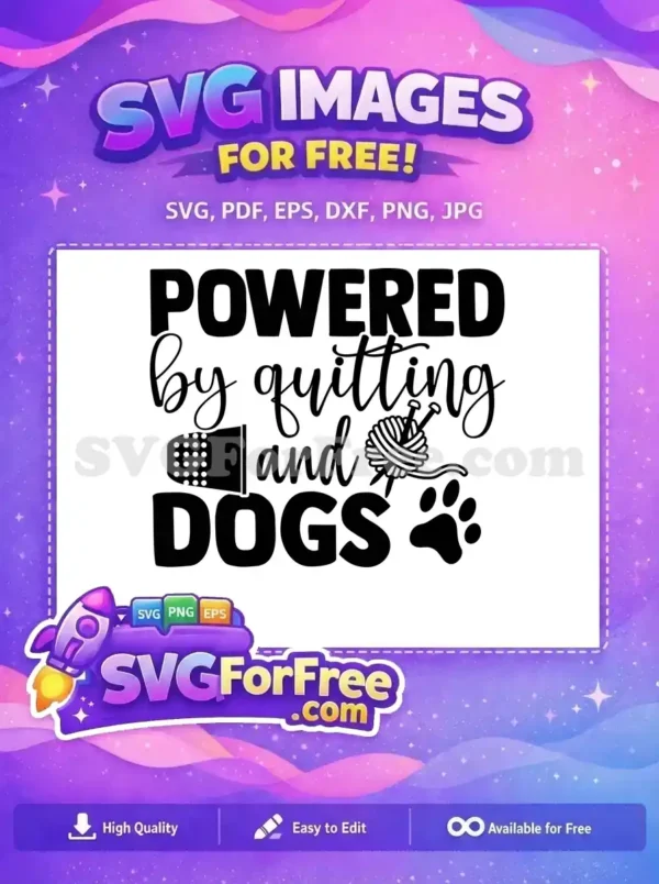 Free Thimble Knitting Free Dog Paw Quote Free SVG