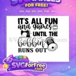 Free detailed Sewing Machine Free Bobbin Thread Crafting Quotes Free SVG - Instant Download