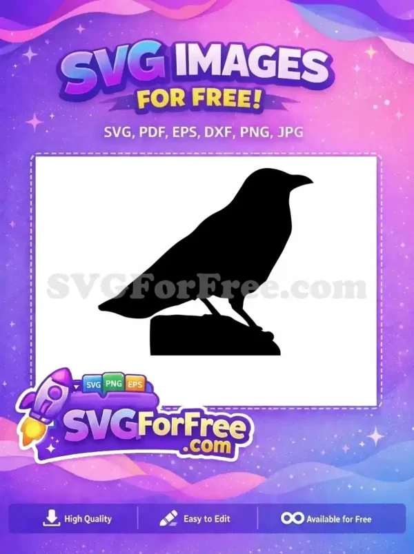 Free Black Crow Silhouette Free Flying Raven Graphic The Crow Free SVG Free Black Crow Silhouette Free Flying Raven Graphic The Crow Free SVG