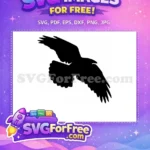 Free Dark Gothic Crow Free Trench Coat The Crow Free SVG - Instant Download