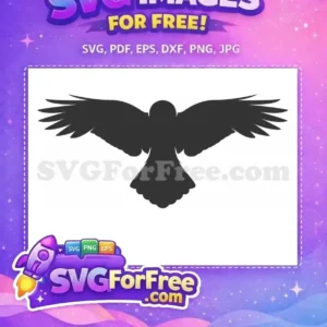 Free Black Flying Crow Free Majestic Dark Bird Nature Art Free SVG Free Black Flying Crow Free Majestic Dark Bird Nature Art Free SVG