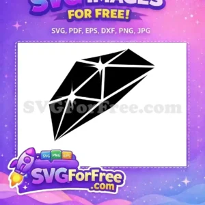 Free Black Superman Symbol Free Sparkling Crystal Silhouette DC Comics Free SVG