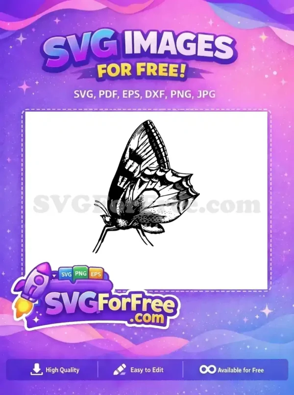 Free Monochrome Elegant Free Intricate Flying Cute Butterflies Free SVG Free Monochrome Elegant Free Intricate Flying Cute Butterflies Free SVG