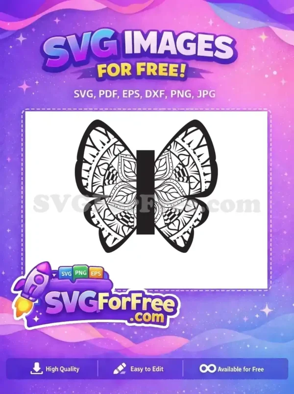 Free Detailed Mandala Butterfly Free Artistic Elegant Wings Cute Butterflies Free SVG Free Detailed Mandala Butterfly Free Artistic Elegant Wings Cute Butterflies Free SVG