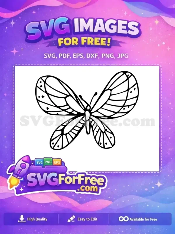 Free Elegant Detailed Outline Butterfly Free Cute Butterflies Nature Free SVG Free Elegant Detailed Outline Butterfly Free Cute Butterflies Nature Free SVG