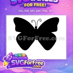 Free Black Butterfly Wings Free Simple Antennae Cute Butterflies Free SVG Free Black Butterfly Wings Free Simple Antennae Cute Butterflies Free SVG