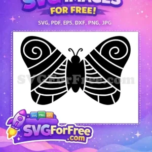 Free Black Spiral Wings Free Elegant Line Art Cute Butterflies Free SVG Free Black Spiral Wings Free Elegant Line Art Cute Butterflies Free SVG