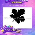 Free Black Maple Free Cute Butterfly Nature Woodland Free SVG - Instant Download