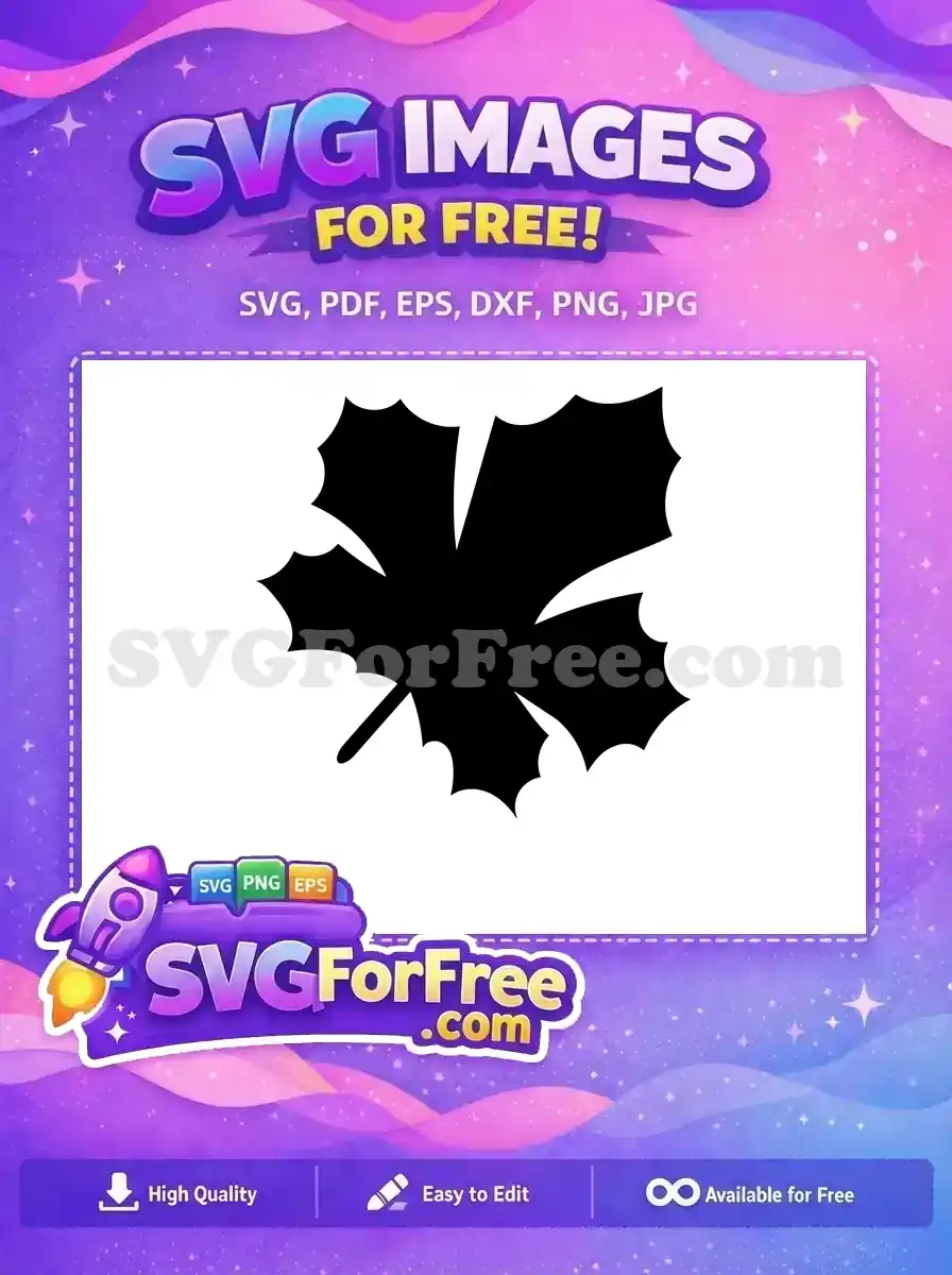 Free Black Maple Free Cute Butterfly Nature Woodland Free SVG