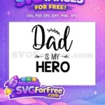Free Script Dad Free Hero Design Dad Quotes Free SVG - Instant Download