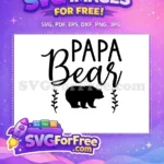 Free Dad Quote Free Father's Day Saying Silhouette Free SVG - Instant Download