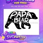 Free Dad Best Free Papa Dad Quotes Free SVG - Instant Download
