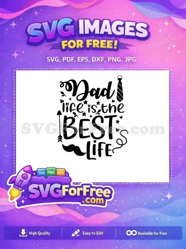 Free Mustache Tie Free Arrow Dad Quotes Free SVG